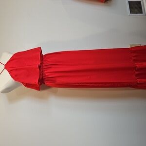 Gianni Bini red maxi dress. Size M